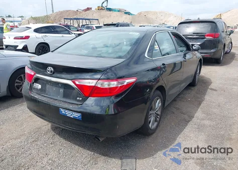 2016 Toyota Camry Se z USA, uszkodzony, nr VIN 4T1BF1FK1GU206965